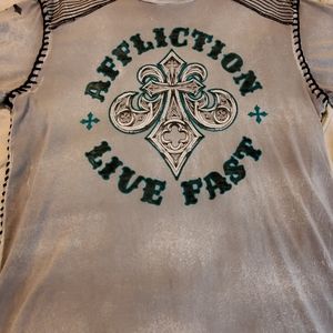 Men's large Affliction t-shirt.
